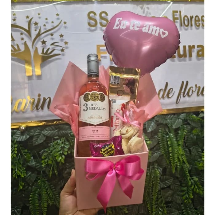 Presente 3 medalhas Rose