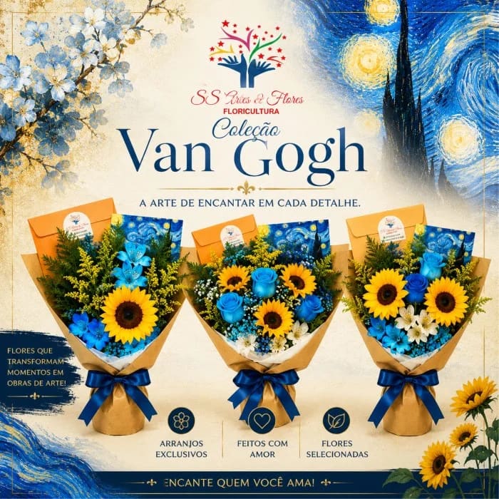 Buquê Van Gogh