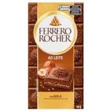 Barra de Chocolate AO LEITE Ferrero Rocher 90g