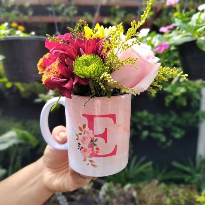 Caneca Flower
