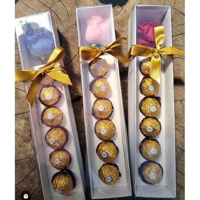 Happy Box com Rosa